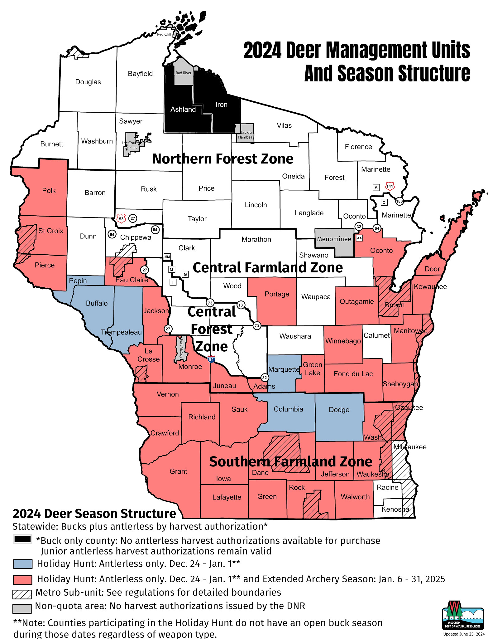 Wi Dnr Zone Map Deer Hunting | | Wisconsin Dnr