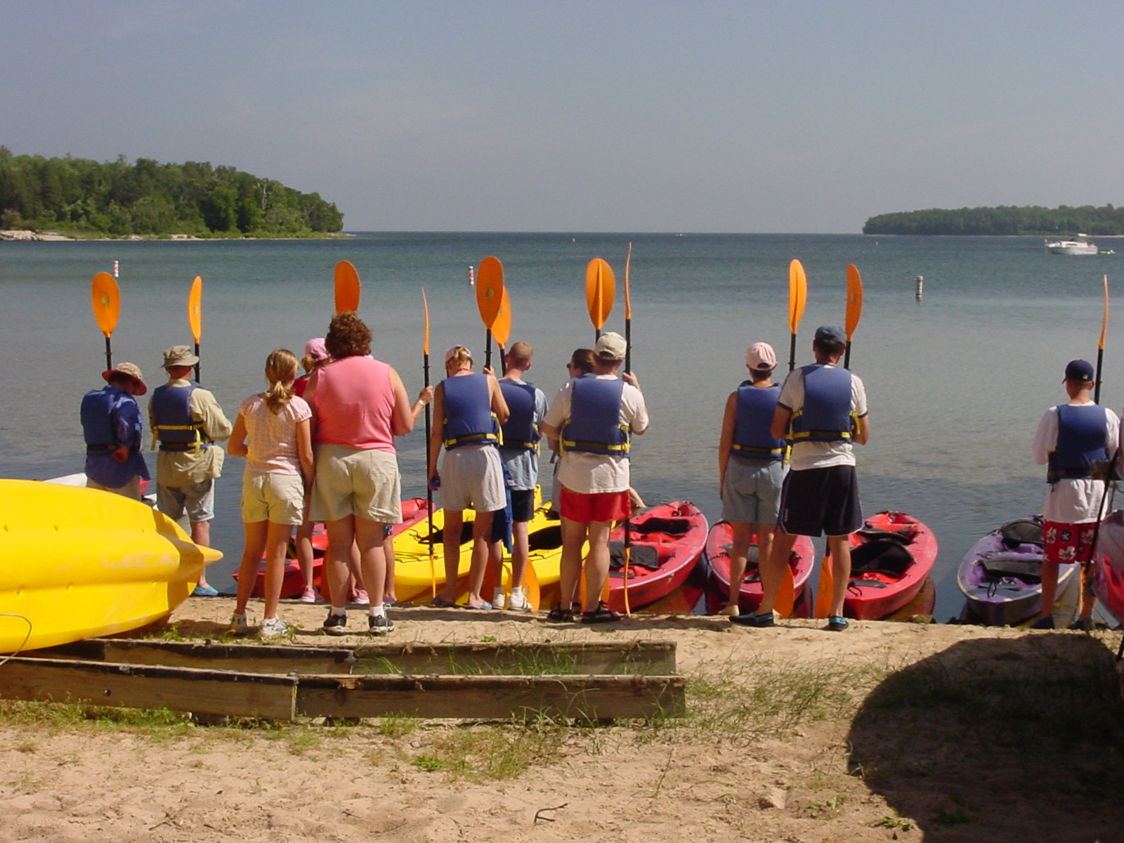 Kayaking at Peninsula State Park