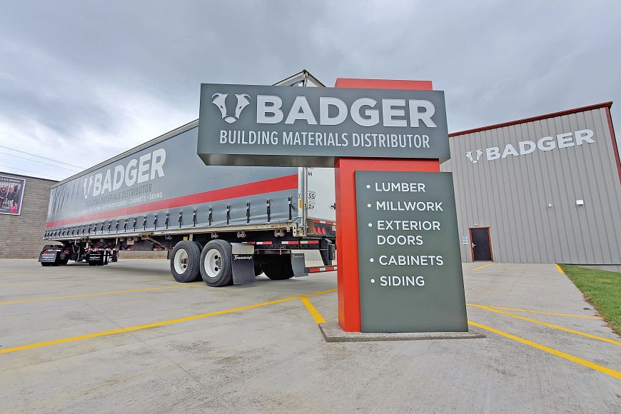 A photo of the Badger Corrugating Company facility in La Crosse, Wisconsin.