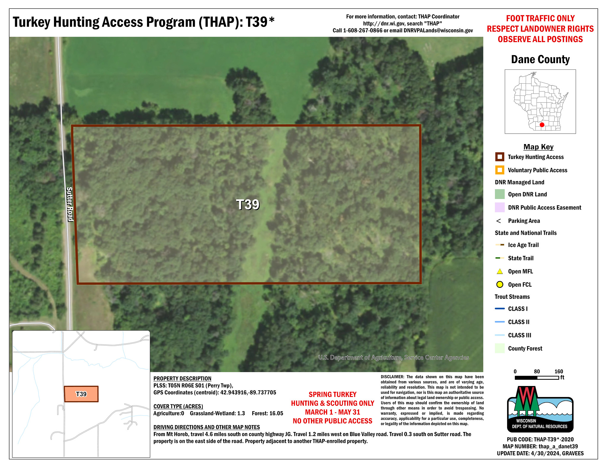 Wisconsin Dnr Mfl Map Dane County Thap | | Wisconsin Dnr