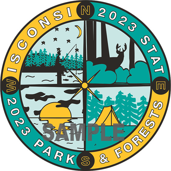 image of 2023 parks admission sticker