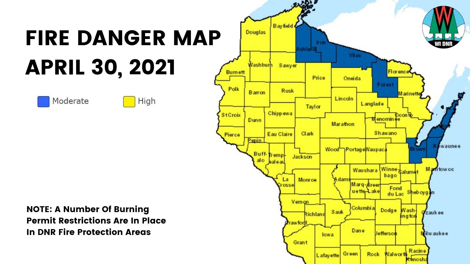 Wisconsin DNR news release