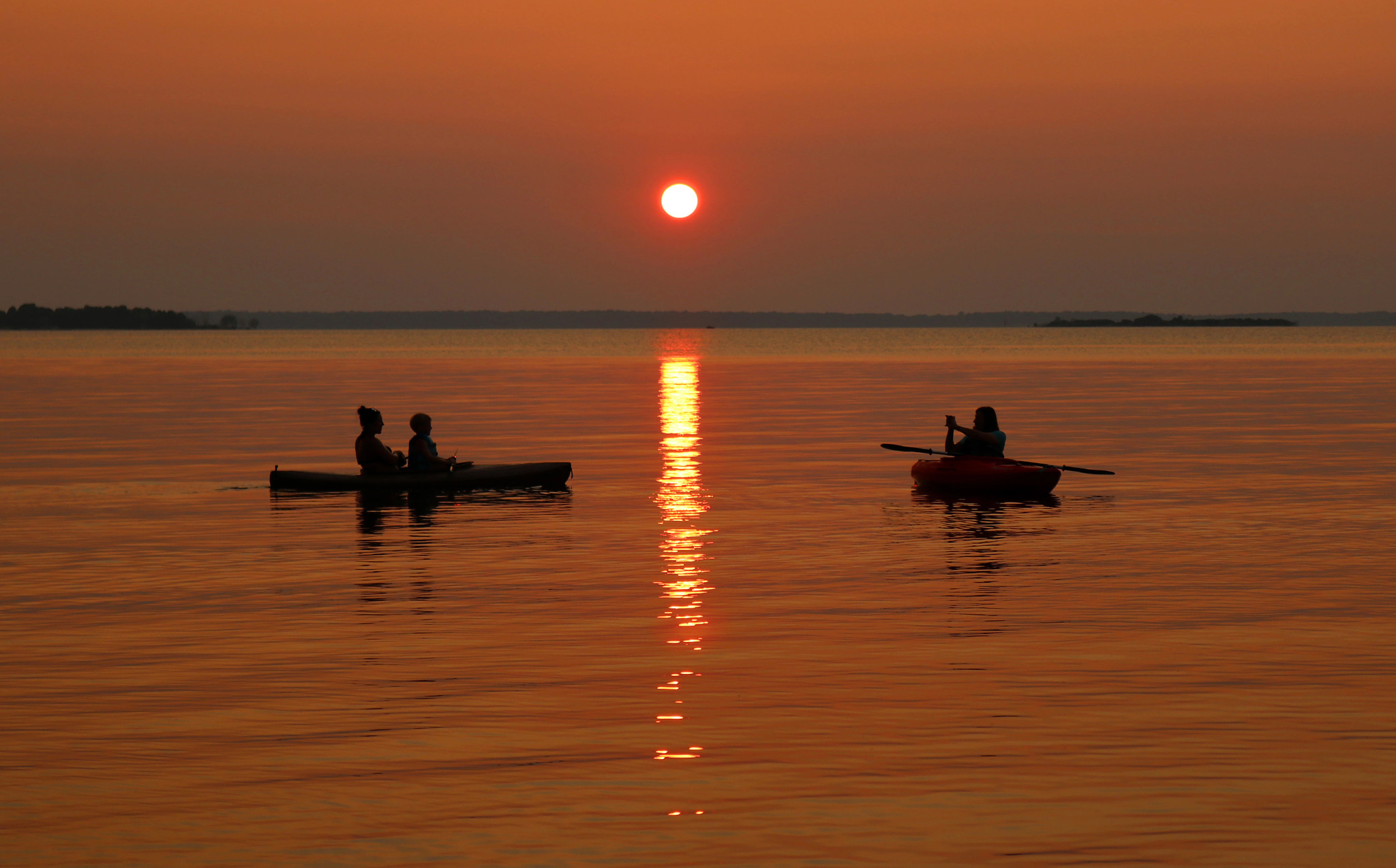 Sunset at Peninsula State Park