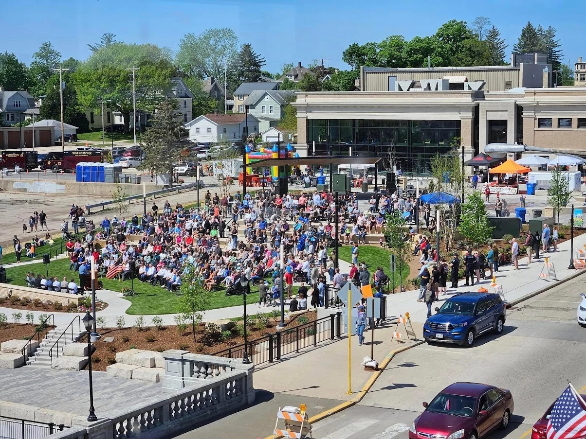 Watertown's new town square